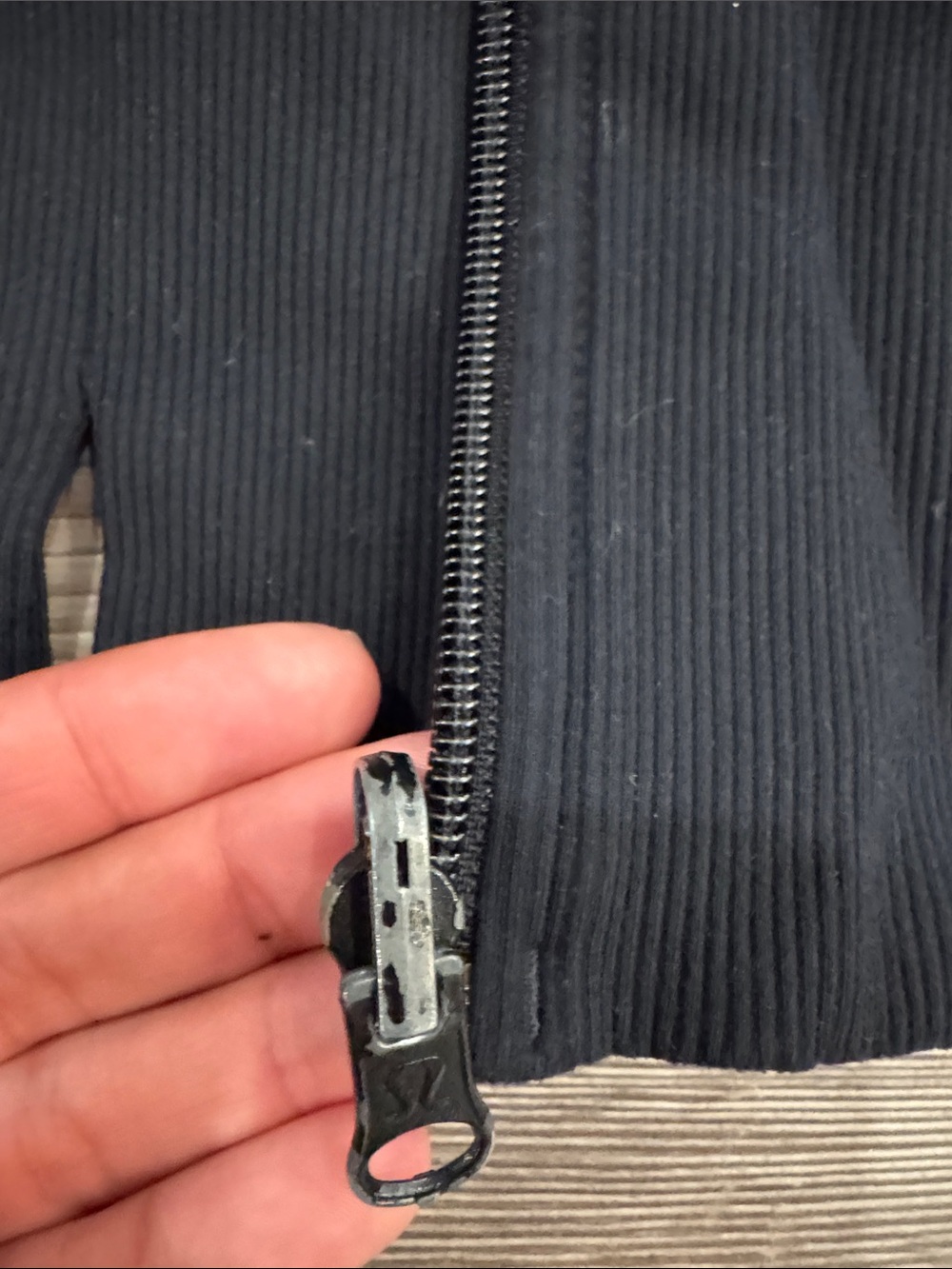 lululemon athletica Black Women's Zip-Up Bomber Jacket - Picture 2 of 7